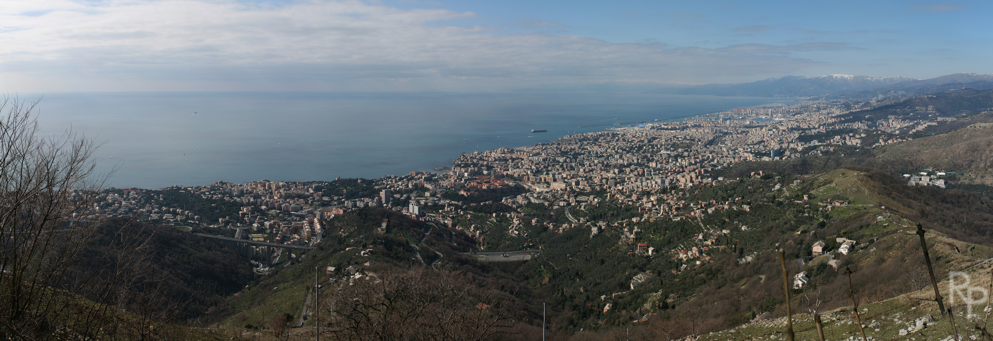 Panoramica di Genova